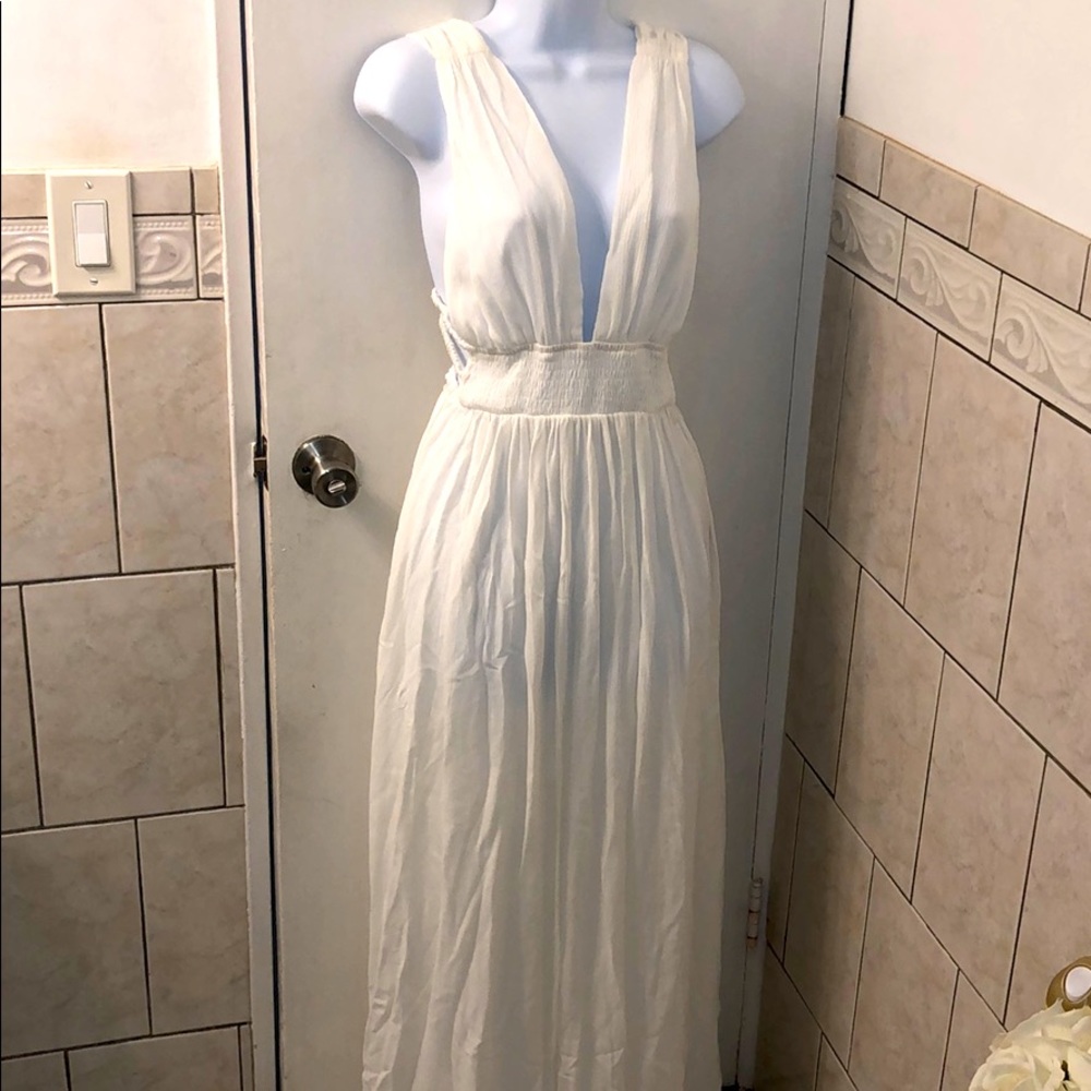 New Long off white summer dress from Forever 21!